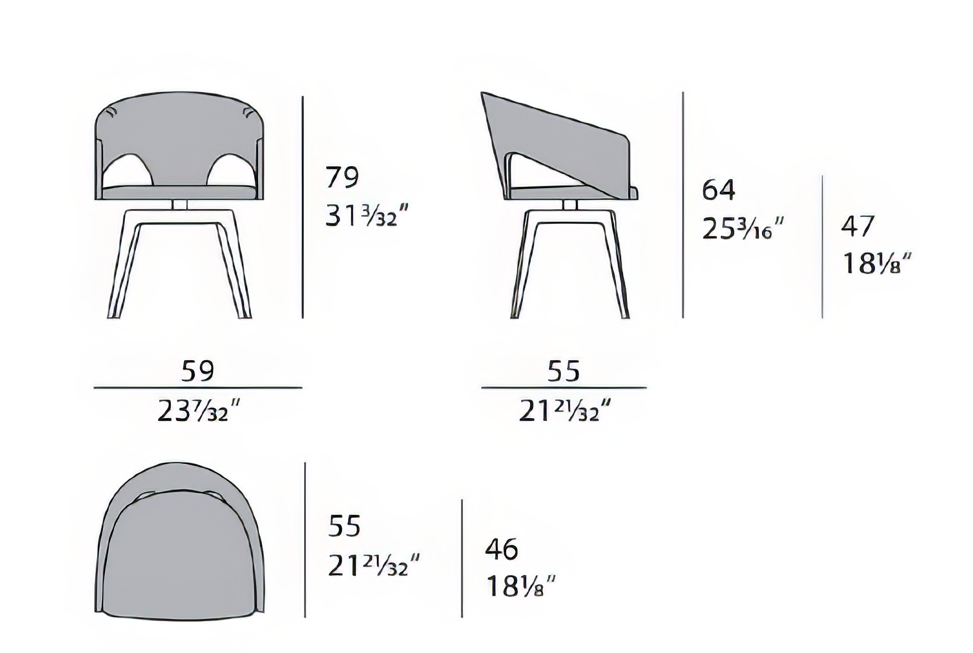 Blues Dining Chair