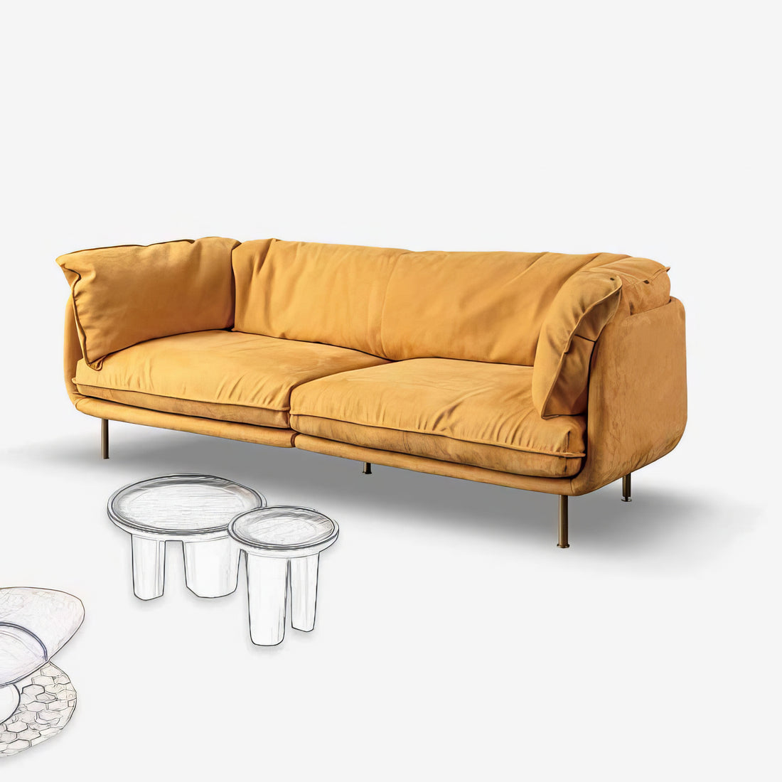  Modern Sofa Set-Luma 